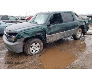 2002 Chevrolet Avalanche with VIN 3GNEK13T72G309949, listed as a Copart auction lot 49253894 with 196,009 mi miles and Salvage Title. Bid and sale history available at DreamBid. Image 1.