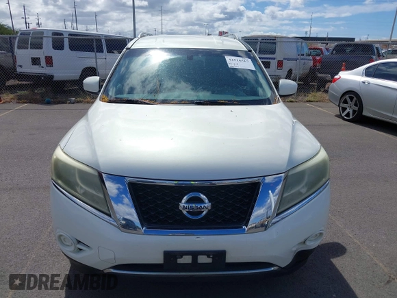 2014 Nissan Pathfinder Platinum with VIN 5N1AR2MN4EC726389, listed as a IAAI auction lot 42516567 with 189,257 mi miles and . Bid and sale history available at DreamBid. Image 6.
