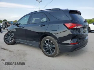 2023 Chevrolet Equinox RS with VIN 3GNAXMEGXPL140736, listed as a Copart auction lot 56400855 with 52,790 mi miles and Salvage title. Bid and sale history available at DreamBid. Image 2.