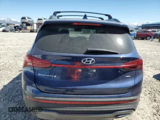 2022 Hyundai Santa Fe XRT with VIN 5NMS6DAJ9NH411572, listed as a Copart auction lot 50330245 with 41,153 mi miles and Salvage Title. Bid and sale history available at carsss.com. Image 6.