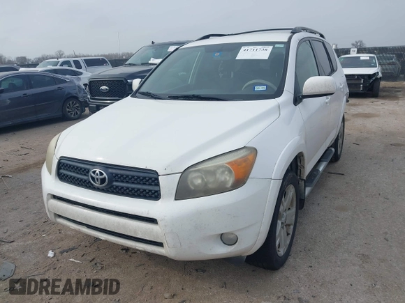 2007 Toyota RAV4 Sport with VIN JTMZD32V575059290, listed as a IAAI auction lot 41711738 with 260,346 mi miles. Bid and sale history available at carsss.com. Image 17.