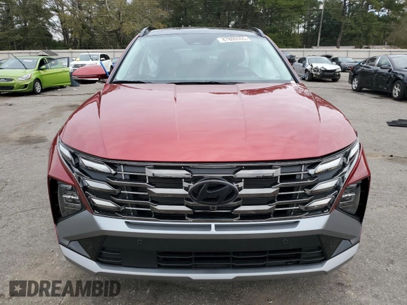 2025 Hyundai Tucson Limited with VIN 5NMJECDEXSH500179, listed as a Copart auction lot 87800555 with 663 mi miles and Salvage Title. Bid and sale history available at carsss.com. Image 5.