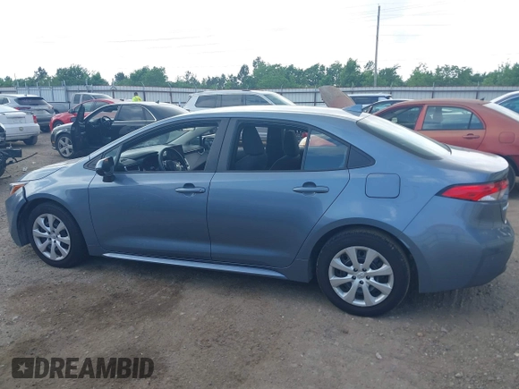 2024 Toyota Corolla LE with VIN 5YFB4MDE5RP155446, listed as a IAAI auction lot 42096593 with 28,953 mi miles. Bid and sale history available at carsss.com. Image 14.