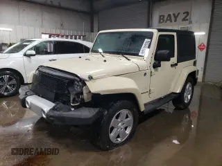 2011 Jeep Wrangler Sahara with VIN 1J4AA5D19BL577347, listed as a Copart auction lot 80340124 with 148,986 mi miles and Salvage Title. Bid and sale history available at carsss.com. Image 1.