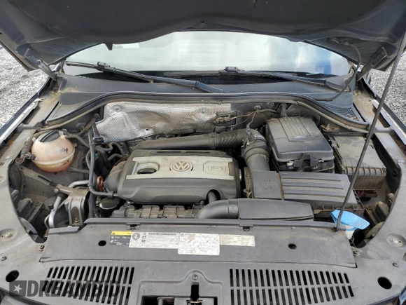 2013 Volkswagen Tiguan S with VIN WVGAV7AX1DW548677, listed as a Copart auction lot 52787255 with 72,256 mi miles and Salvage title. Bid and sale history available at DreamBid. Image 13.