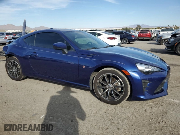 2017 Toyota 86 with VIN JF1ZNAA11H8701770, listed as a Copart auction lot 76038934 with 37,909 mi miles and Salvage Title. Bid and sale history available at carsss.com. Image 4.