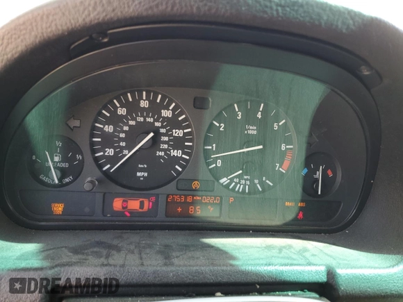 2001 BMW X5 3.0i with VIN WBAFA53511LM78470, listed as a Copart auction lot 44696085 with 275,318 mi miles and Salvage Title. Bid and sale history available at carsss.com. Image 9.