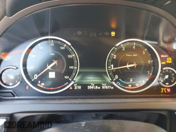 2015 BMW 7 Series 740i с VIN WBAYA6C59FD827049, выставлен на аукционе Copart как лот 43316645 с пробегом 97 677 миль миль и Списание • Salvage title. История ставок и продаж доступна на DreamBid. Изображение 9.