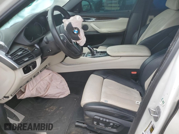 2016 BMW X6 xDrive35i with VIN 5UXKU2C55G0N81617, listed as a Copart auction lot 52190213 with 73,585 mi miles. Bid and sale history available at carsss.com. Image 7.