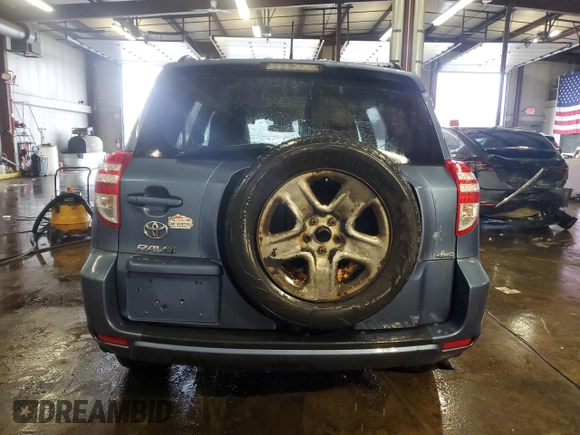 2012 Toyota RAV4 with VIN 2T3JF4DV6CW196073, listed as a Copart auction lot 43974775 with 0 mi miles and Salvage Title. Bid and sale history available at carsss.com. Image 6.