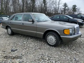 1986 Mercedes-Benz 420 Series 420SEL with VIN WDBCA35D4GA263506, listed as a Copart auction lot 48730394 with 154,858 mi miles and Salvage Title. Bid and sale history available at carsss.com. Image 4.