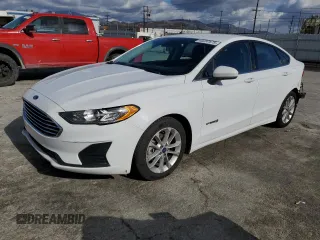 2019 Ford Fusion Hybrid SE with VIN 3FA6P0LUXKR272150, listed as a Copart auction lot 45297675 with 236,906 mi miles and Salvage Title. Bid and sale history available at carsss.com. Image 1.