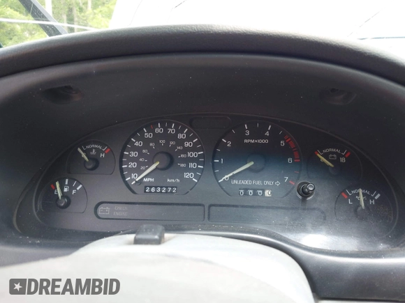 1995 Ford Mustang with VIN 1FALP4449SF205321, listed as a IAAI auction lot 42446725 with 263,272 mi miles and . Bid and sale history available at DreamBid. Image 7.