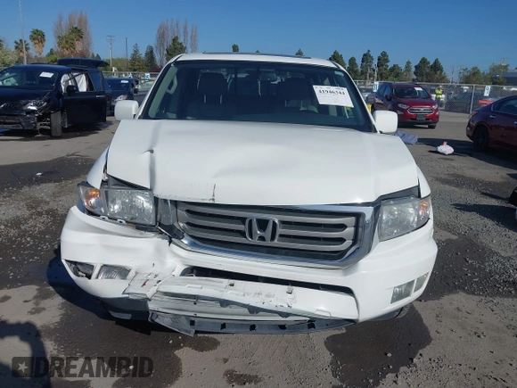 2013 Honda Ridgeline RTL with VIN 5FPYK1F50DB003971, listed as a IAAI auction lot 41946344 with 240,051 mi miles. Bid and sale history available at carsss.com. Image 12.