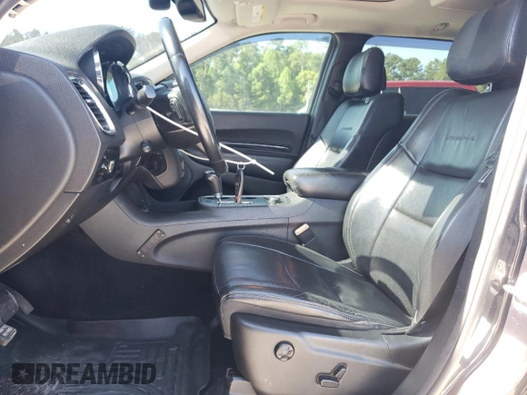 2012 Dodge Durango Citadel with VIN 1C4SDJET4CC322925, listed as a Copart auction lot 57770125 with 223,923 mi miles and Salvage title. Bid and sale history available at DreamBid. Image 7.