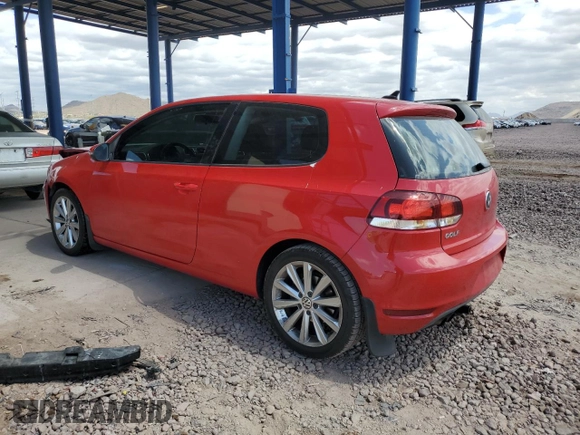 2012 Volkswagen Golf TDI w/Sunroof & Nav with VIN WVWBM7AJ4CW075072, listed as a Copart auction lot 53753015 with 157,045 mi miles and Salvage title. Bid and sale history available at DreamBid. Image 2.