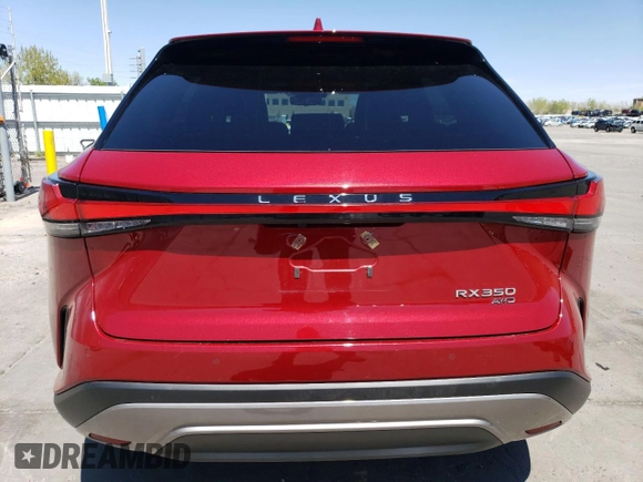 2023 Lexus RX 350 z VIN 2T2BAMCA1PC027141, wystawiony jako Copart lot #55484095 z przebiegiem 14 134 mil mil oraz Szkoda całkowita • Salvage title. Historia ofert i sprzedaży dostępna na DreamBid. Obrazek 6.