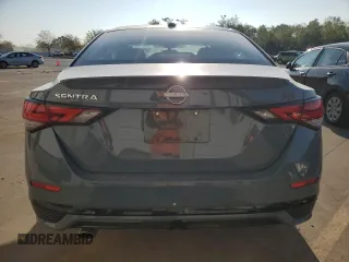 2024 Nissan Sentra SR with VIN 3N1AB8DV6RY380311, listed as a Copart auction lot 70865504 with 400 mi miles and Salvage Title. Bid and sale history available at carsss.com. Image 6.