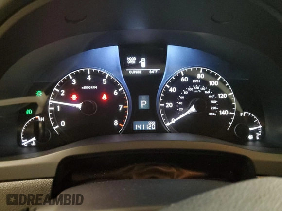2011 Lexus RX 350 with VIN 2T2BK1BA5BC093729, listed as a Copart auction lot 54734435 with 141,120 mi miles and Salvage Title. Bid and sale history available at DreamBid. Image 9.