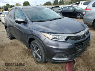 2022 Honda HR-V EX-L with VIN 3CZRU6H78NM731368, listed as a Copart auction lot 75349844 with 26,973 mi miles and Clean Title. Bid and sale history available at DreamBid. Image 4.