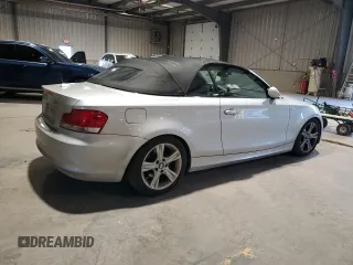 2008 BMW 1 Series 128i with VIN WBAUL73578VE89293, listed as a Copart auction lot 61902535 with 168,652 mi miles and Salvage title. Bid and sale history available at DreamBid. Image 3.