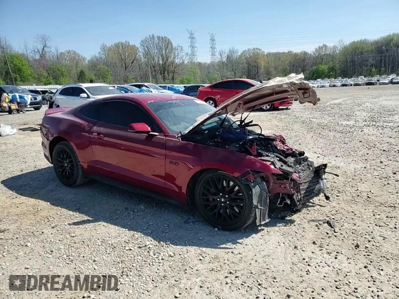 2016 Ford Mustang GT with VIN 1FA6P8CF8G5245071, listed as a Copart auction lot 50435165 with 83,706 mi miles and Non Repairable. Bid and sale history available at DreamBid. Image 11.