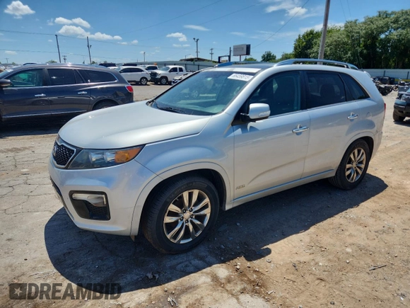 2012 Kia Sorento SX with VIN 5XYKWDA25CG289423, listed as a Copart auction lot 66459815 with 186,357 mi miles and Clean title. Bid and sale history available at DreamBid. Image 1.