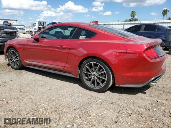 2021 Ford Mustang EcoBoost with VIN 1FA6P8TH6M5146603, listed as a Copart auction lot 74628684 with 77,153 mi miles and Clean Title. Bid and sale history available at carsss.com. Image 2.