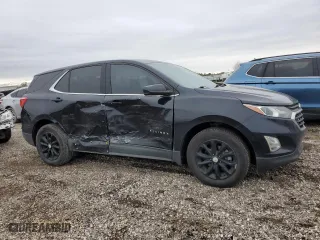 2020 Chevrolet Equinox LT with VIN 2GNAXUEV9L6237052, listed as a Copart auction lot 46254575 with 87,763 mi miles and Salvage Title. Bid and sale history available at carsss.com. Image 4.