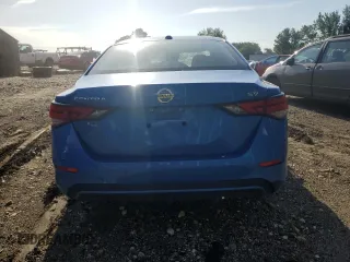 2021 Nissan Sentra SV with VIN 3N1AB8CV0MY210195, listed as a Copart auction lot 47899615 with 70,098 mi miles and Salvage Title. Bid and sale history available at DreamBid. Image 6.