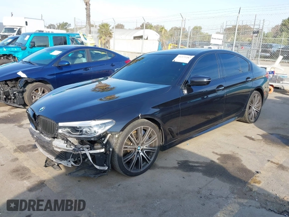 2017 BMW 5 Series 540i with VIN WBAJE5C38HG915154, listed as a IAAI auction lot 41572287 with 87,549 mi miles and . Bid and sale history available at carsss.com. Image 18.