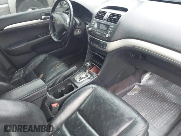2006 Acura TSX with VIN JH4CL96806C032085, listed as a IAAI auction lot 42340329 with Not provided miles and . Bid and sale history available at DreamBid. Image 5.