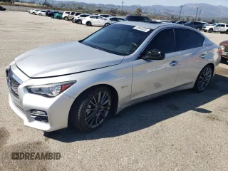 2016 Infiniti Q50 Red Sport 400 с VIN JN1FV7AP6GM420917, выставлен на аукционе Copart как лот 49864325 с пробегом 48 831 миль миль и Списание • Salvage title. История ставок и продаж доступна на DreamBid. Изображение 1.