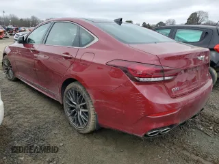 2018 Genesis G80 Sport z VIN KMHGN4JBXJU228035, wystawiony jako Copart lot #44047495 z przebiegiem 42 962 mil mil oraz Szkoda całkowita • Salvage title. Historia ofert i sprzedaży dostępna na DreamBid. Obrazek 2.