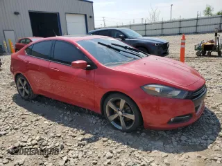 2015 Dodge Dart GT with VIN 1C3CDFEB4FD200285, listed as a Copart auction lot 60419325 with 106,671 mi miles and Clean title. Bid and sale history available at DreamBid. Image 4.