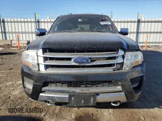 2016 Ford Expedition EL Platinum with VIN 1FMJK1MT7GEF16860, listed as a Copart auction lot 82555224 with 0 mi miles and Salvage Title. Bid and sale history available at carsss.com. Image 5.