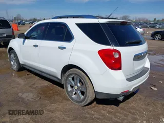 2011 Chevrolet Equinox LTZ with VIN 2CNFLGE56B6251481, listed as a IAAI auction lot 41671694 with 143,814 mi miles. Bid and sale history available at carsss.com. Image 3.