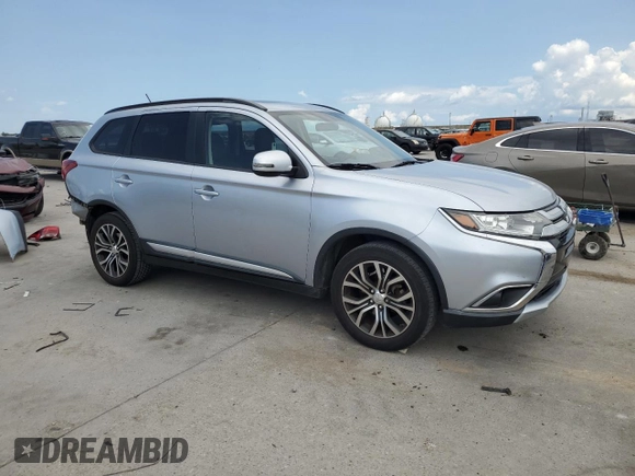 2016 Mitsubishi Outlander SE with VIN JA4AD3A32GZ036730, listed as a Copart auction lot 59805085 with 92,284 mi miles and Salvage title. Bid and sale history available at DreamBid. Image 4.