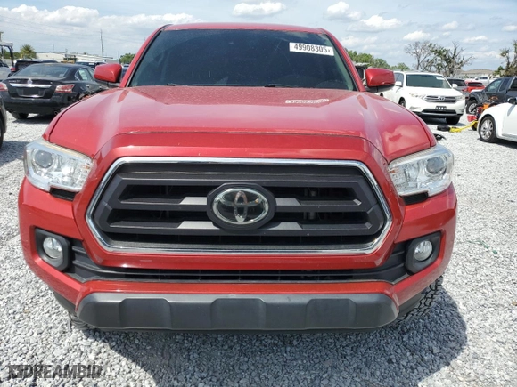 2021 Toyota Tacoma 2WD SR5 with VIN 5TFAZ5CN6MX097409, listed as a Copart auction lot 49908305 with 54,182 mi miles and Salvage Title. Bid and sale history available at carsss.com. Image 5.