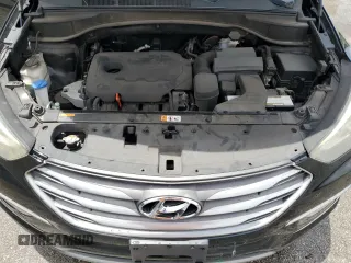 2017 Hyundai Santa Fe 2.4L with VIN 5NMZUDLB8HH048454, listed as a Copart auction lot 64727415 with 82,828 mi miles and Salvage title. Bid and sale history available at DreamBid. Image 12.