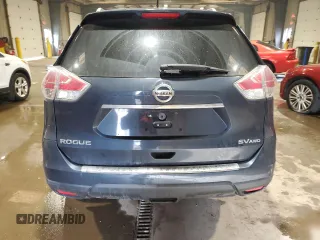 2016 Nissan Rogue SV with VIN 5N1AT2MV4GC868813, listed as a Copart auction lot 50340165 with 166,906 mi miles and Salvage Title. Bid and sale history available at DreamBid. Image 6.