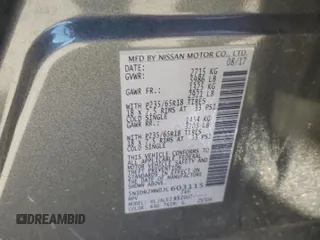 2018 Nissan Pathfinder S with VIN 5N1DR2MN0JC603115, listed as a Copart auction lot 46102035 with 114,220 mi miles and Salvage Title. Bid and sale history available at carsss.com. Image 14.