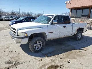 1997 Dodge 1500 with VIN 1B7HF13ZXVJ581204, listed as a Copart auction lot 50525235 with 192,011 mi miles and Salvage Title. Bid and sale history available at DreamBid. Image 1.