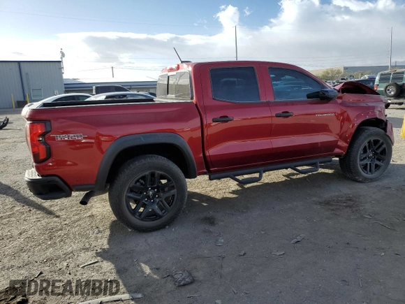 2023 Chevrolet Colorado 4WD Trail Boss with VIN 1GCPTEEK6P1162247, listed as a Copart auction lot 47773205 with 13,133 mi miles and Salvage Title. Bid and sale history available at carsss.com. Image 3.
