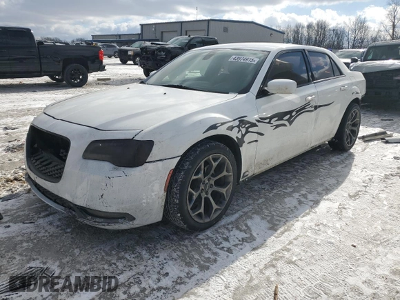 2015 Chrysler 300 S with VIN 2C3CCABG0FH797203, listed as a Copart auction lot 43974915 with 159,216 mi miles and Salvage Title. Bid and sale history available at DreamBid. Image 1.