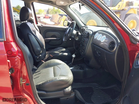 2003 Chrysler PT Cruiser GT with VIN 3C8FY78G13T567949, listed as a IAAI auction lot 42094335 with 1 mi miles. Bid and sale history available at carsss.com. Image 5.