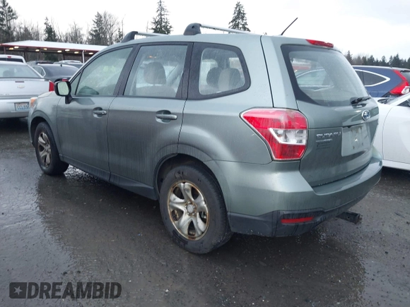 2015 Subaru Forester 2.5i with VIN JF2SJAAC3FG425704, listed as a IAAI auction lot 41220979 with 221,240 mi miles. Bid and sale history available at carsss.com. Image 3.