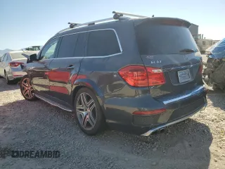 2015 Mercedes-Benz GL-Class GL 63 AMG with VIN 4JGDF7EE8FA497858, listed as a Copart auction lot 72887864 with 106,050 mi miles and Salvage Title. Bid and sale history available at carsss.com. Image 2.
