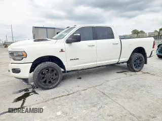 2024 Ram 2500 Laramie with VIN 3C6UR5FL4RG264988, listed as a Copart auction lot 59959315 with 22,787 mi miles and Salvage title. Bid and sale history available at DreamBid. Image 1.