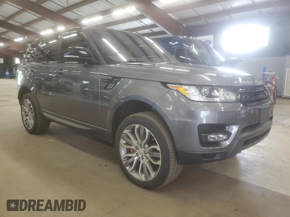 2016 Land Rover Range Rover Sport Dynamic with VIN SALWR2EF7GA584127, listed as a Copart auction lot 58543415 with 95,542 mi miles and Salvage title. Bid and sale history available at DreamBid. Image 4.